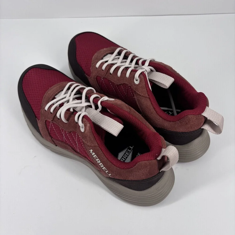 Merrell Alpine Carbon Fiber Toe Work Sneakers Women's US‎ 8.5 Red/Brown J005240